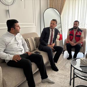 İl Müdürümüz Çetin Tutaş’tan Kahraman Gazilere Ziyaret   - fotoğraf 1