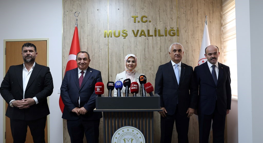 Aile ve Sosyal Hizmetler Bakanımız Göktaş, Muş'ta Konuştu