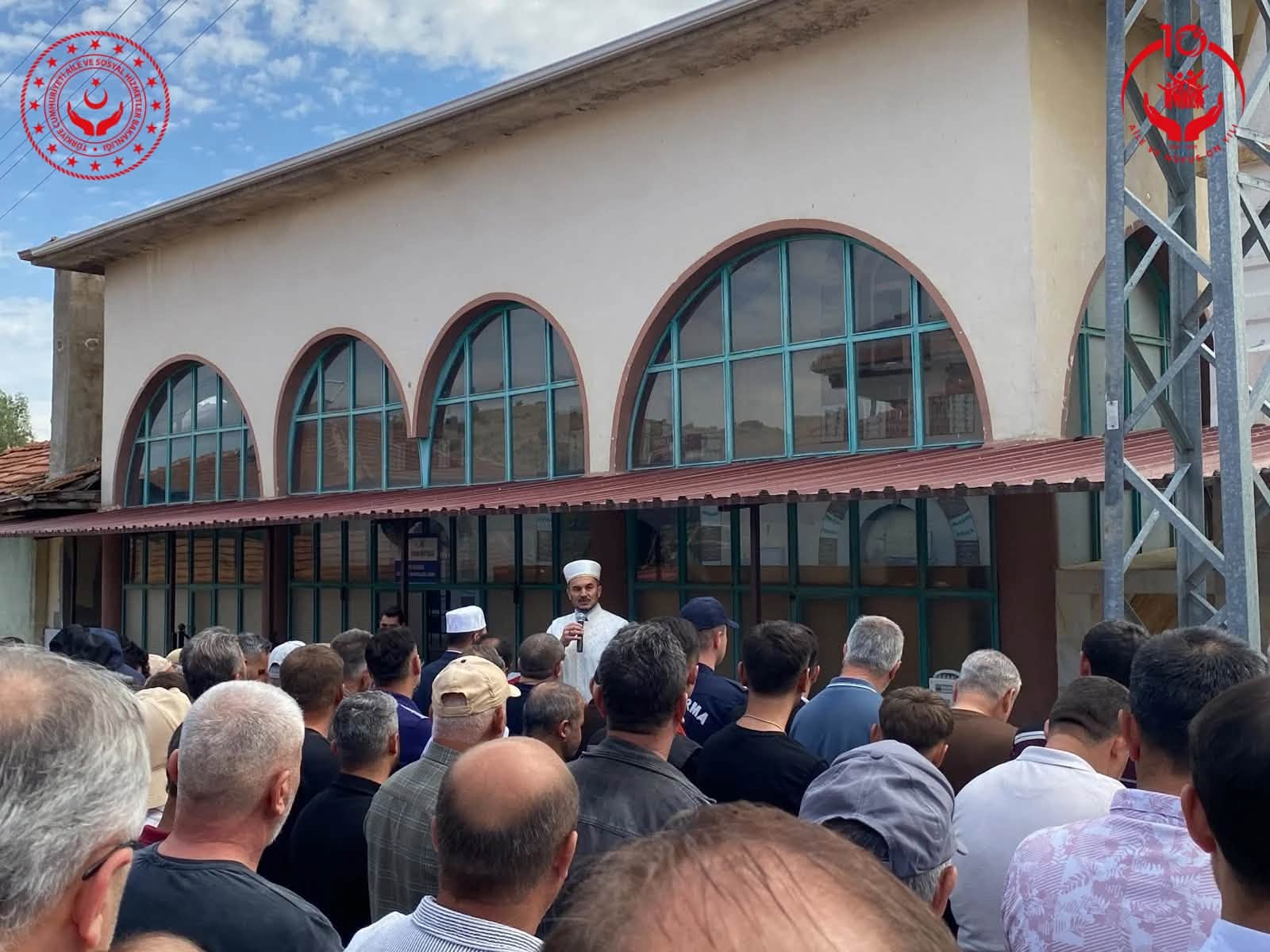 Şehidimiz Hayati Reçber’in kıymetli annesi Hatice Reçber’in cenaze törenin
