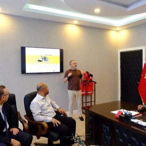 Önsen Çocuk Evleri Sitesi İnşaatındaki Son Durum İl Müdürlüğümüzde Değerlendirildi - fotoğraf 1