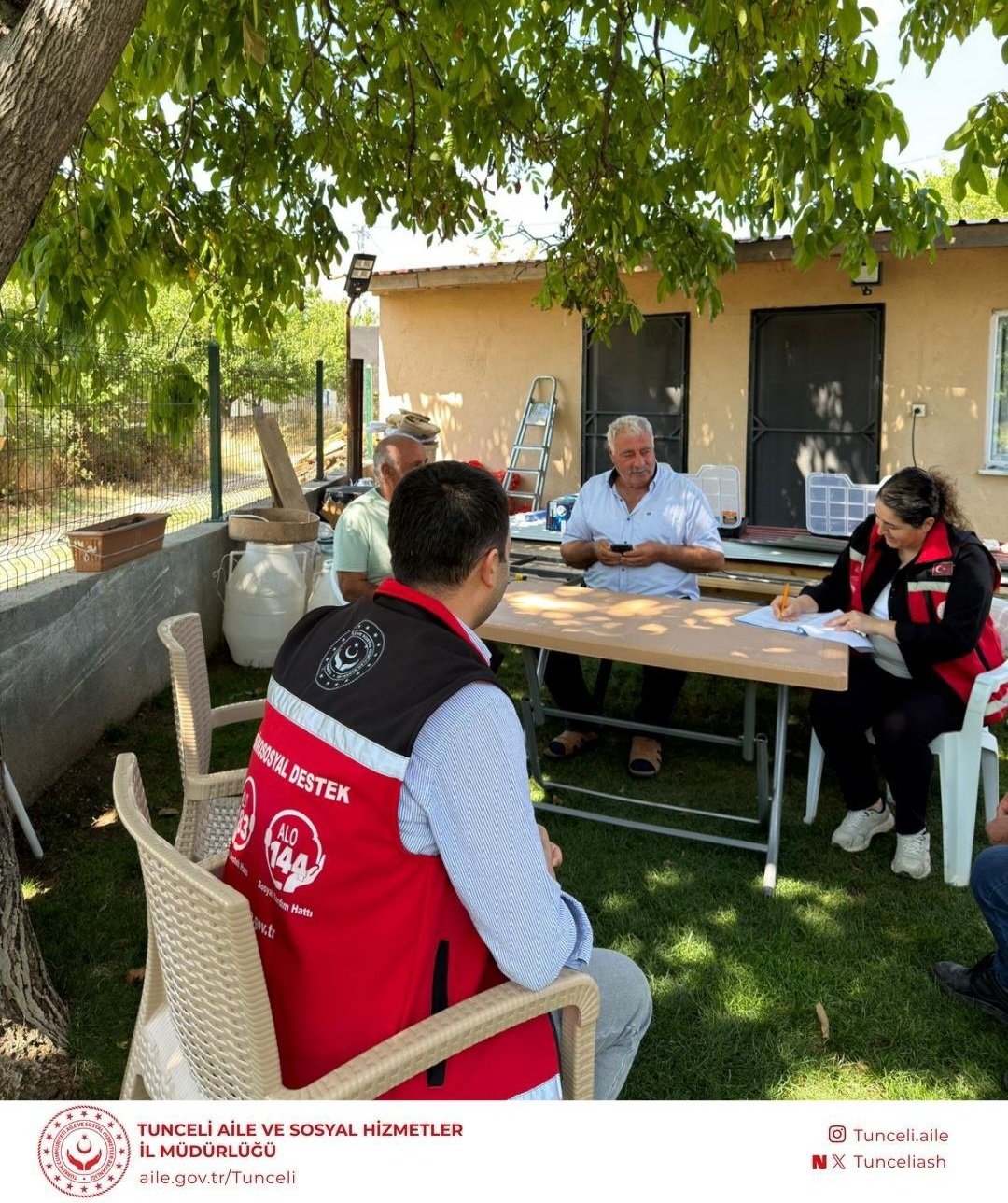 Aile ve Toplum Temelli Sosyal Destek Modeli kapsamında Muhtarlarımız Ziyaret Edildi