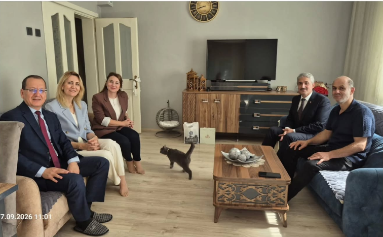 Gazilerimiz Mustafa Güven ve Alper Küçükosman’a Ziyaret