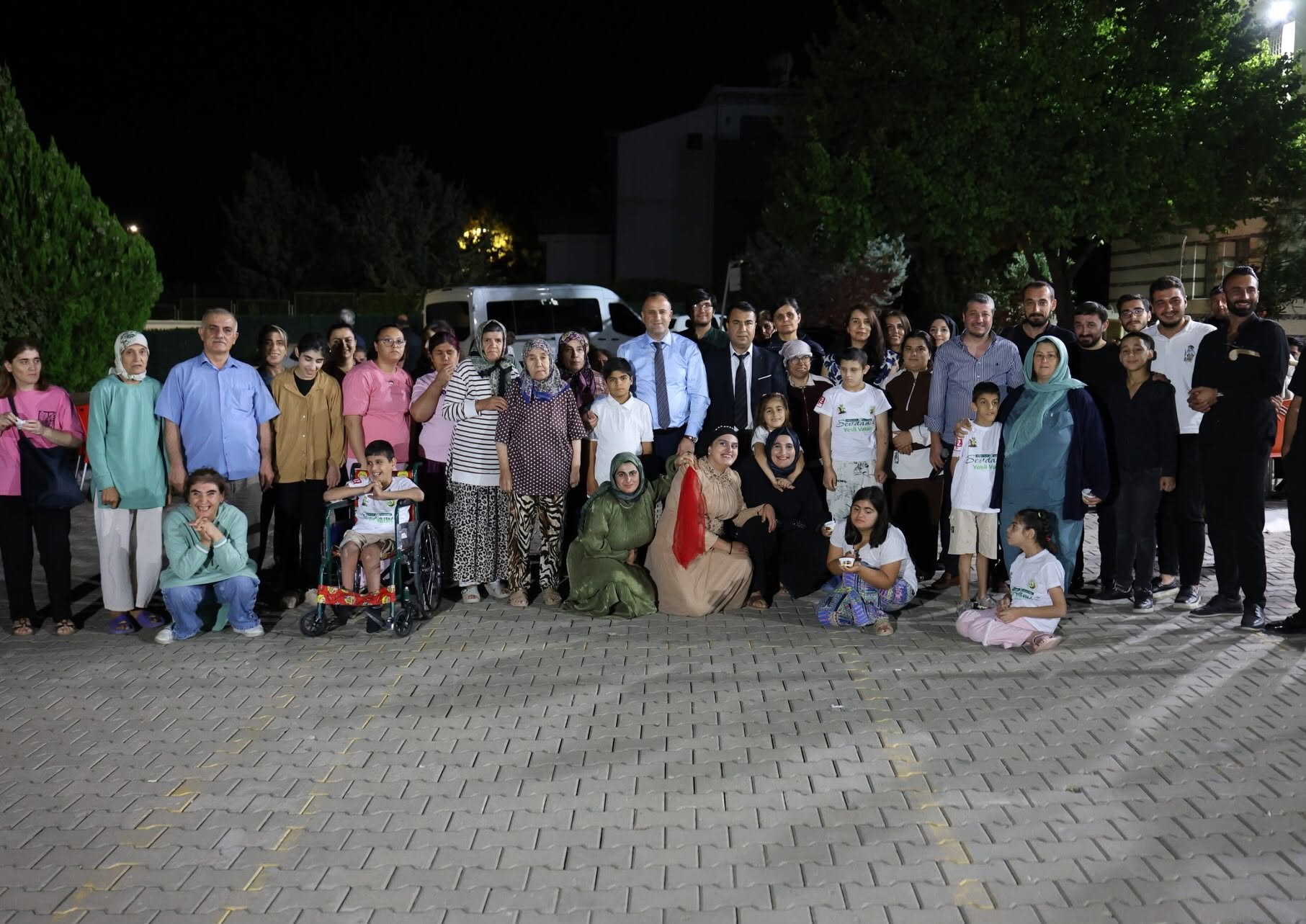 Karaköprü Engelsiz Yaşam Merkezi’nde Sıra Gecesi Etkinliği