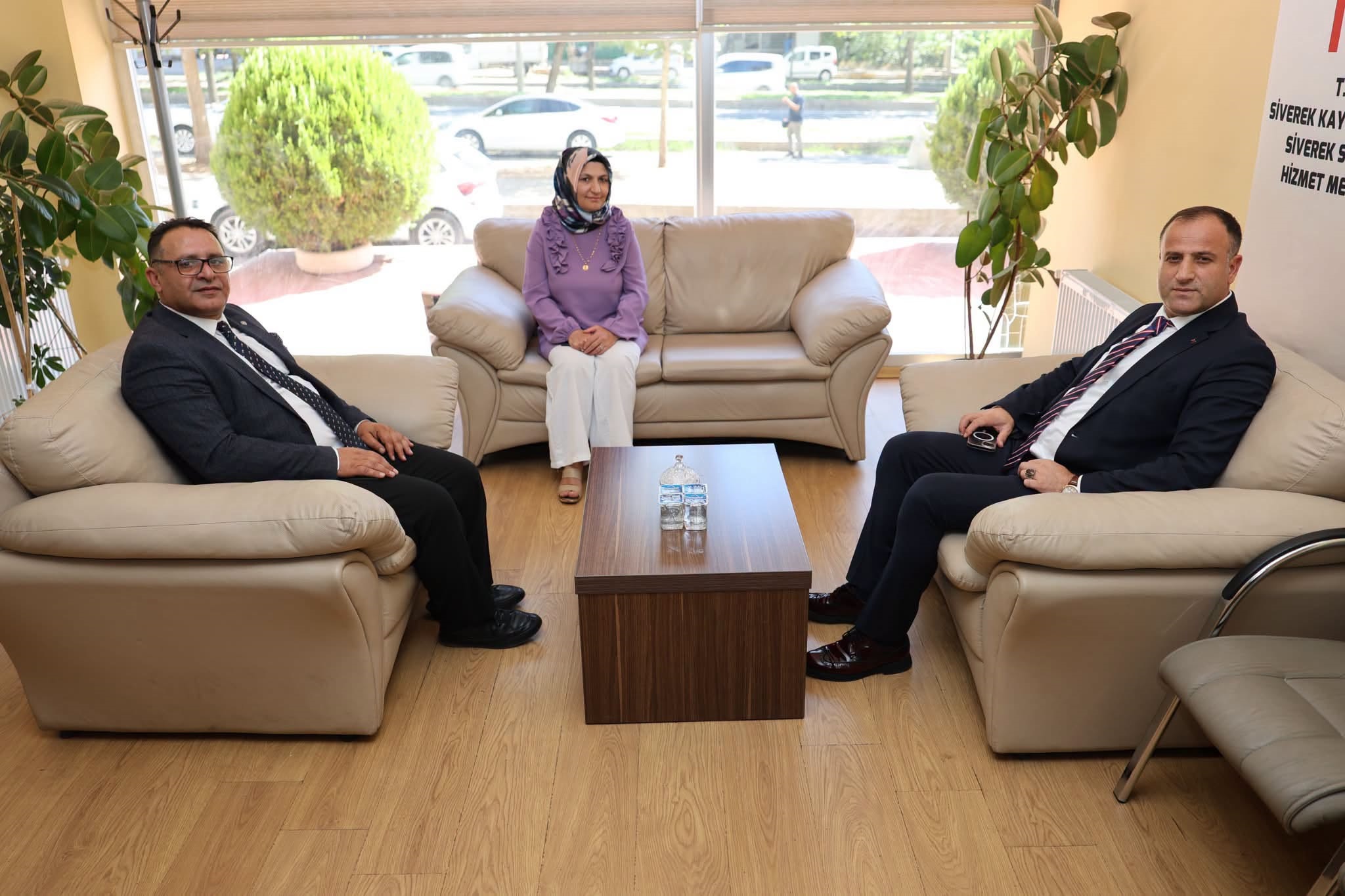 Siverek Sosyal Hizmet Merkezi Müdürlüğümüzü Ziyaret Ettik