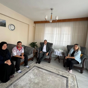 Engelli Sporcumuz Abdullah İnan ve Ailesi Ziyaret Edildi - fotoğraf 1