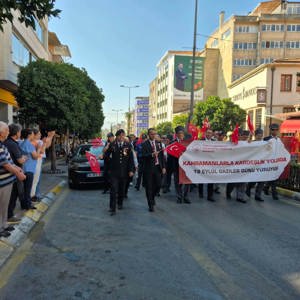 19 Eylül Gaziler Günü kapsamında “Kahramanlarla Kardeşlik Yolunda” Yürüyüşü - fotoğraf 8