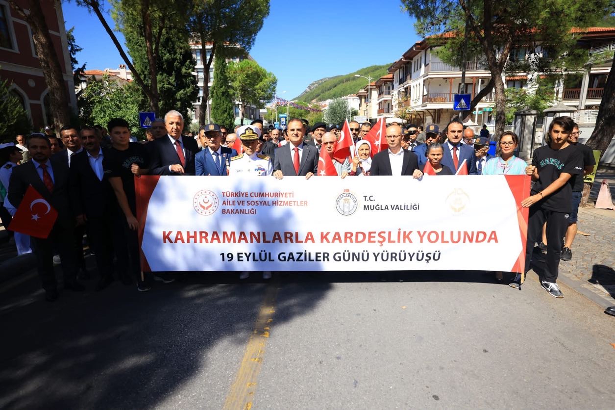 KAHRAMANLARLA KARDEŞLİK YOLUNDA: MUĞLA’DA GAZİLER GÜNÜ COŞKUSU 