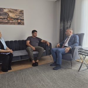 Kahraman Gazimiz Hüseyin Çolak ve Ailesi Ziyaret Edildi - fotoğraf 1