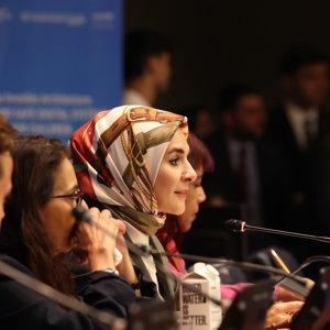 Emine Erdoğan Hanımefendi ve Bakanımız Göktaş, BM'de çocuklar için güvenli dijital sistemlerin inşasına ilişkin programa katıldı - fotoğraf 9