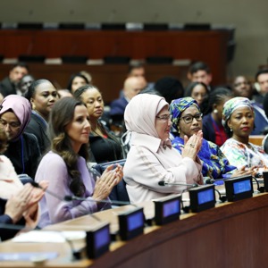 Emine Erdoğan Hanımefendi ve Bakanımız Göktaş, BM'de çocuklar için güvenli dijital sistemlerin inşasına ilişkin programa katıldı - fotoğraf 6