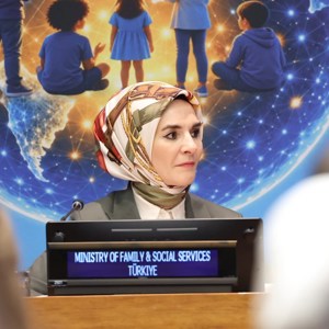 Emine Erdoğan Hanımefendi ve Bakanımız Göktaş, BM'de çocuklar için güvenli dijital sistemlerin inşasına ilişkin programa katıldı - fotoğraf 7