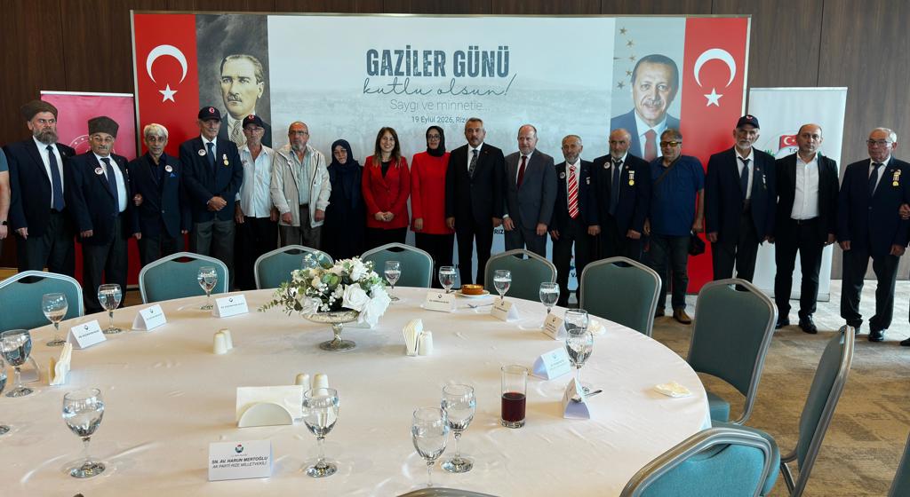 19 Eylül Gaziler Günü’nde Gazilerimiz ve Şehit Ailelerimizle Bir Araya Gelindi