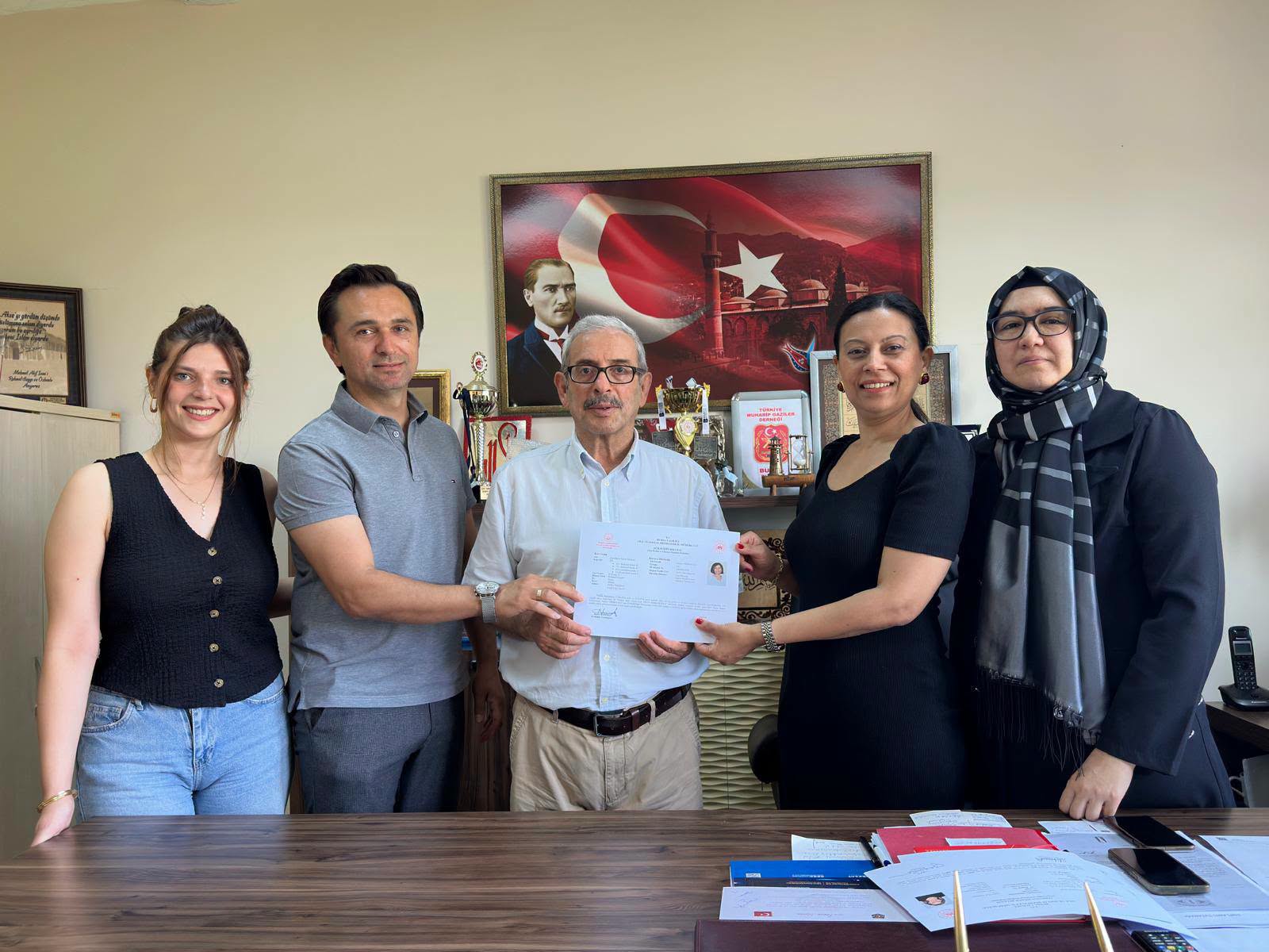Özel Bursa Bakım Merkezinin Açılış İzin Belgesi Takdim Edildi