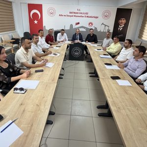 Sosyal Risk Haritası İstişare ve Değerlendirme Toplantısı Gerçekleştirildi - fotoğraf 1