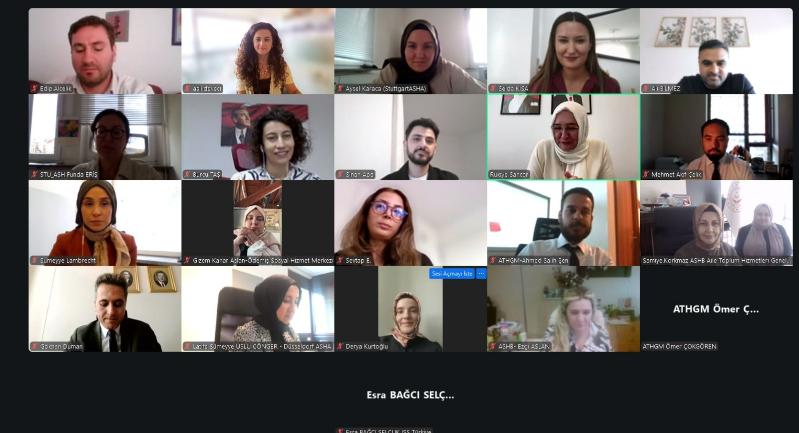 Almanya’da Aile Ataşeliklerinde Görevli Uzmanlara Yönelik Modüler Aile Eğitim Programı Uygulayıcı Eğitimi Gerçekleştirildi