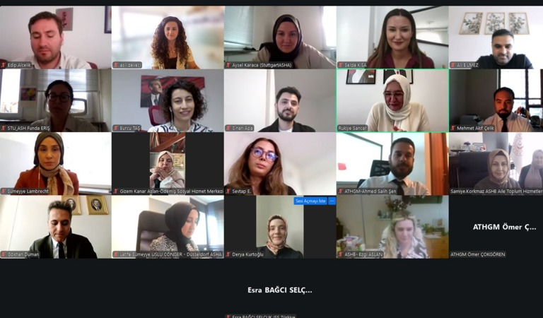 Almanya’da Aile Ataşeliklerinde Görevli Uzmanlara Yönelik Modüler Aile Eğitim Programı Uygulayıcı Eğitimi Gerçekleştirildi