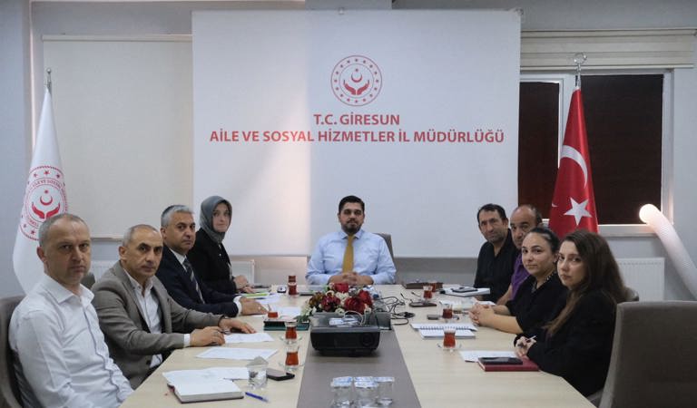 Sosyal Hizmet Merkezi Müdürlerimizle Genel Değerlendirme Toplantısı Gerçekleştirildi