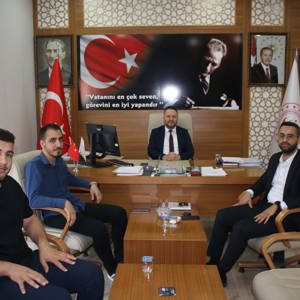 İl Müdürümüze Ziyaret - fotoğraf 1
