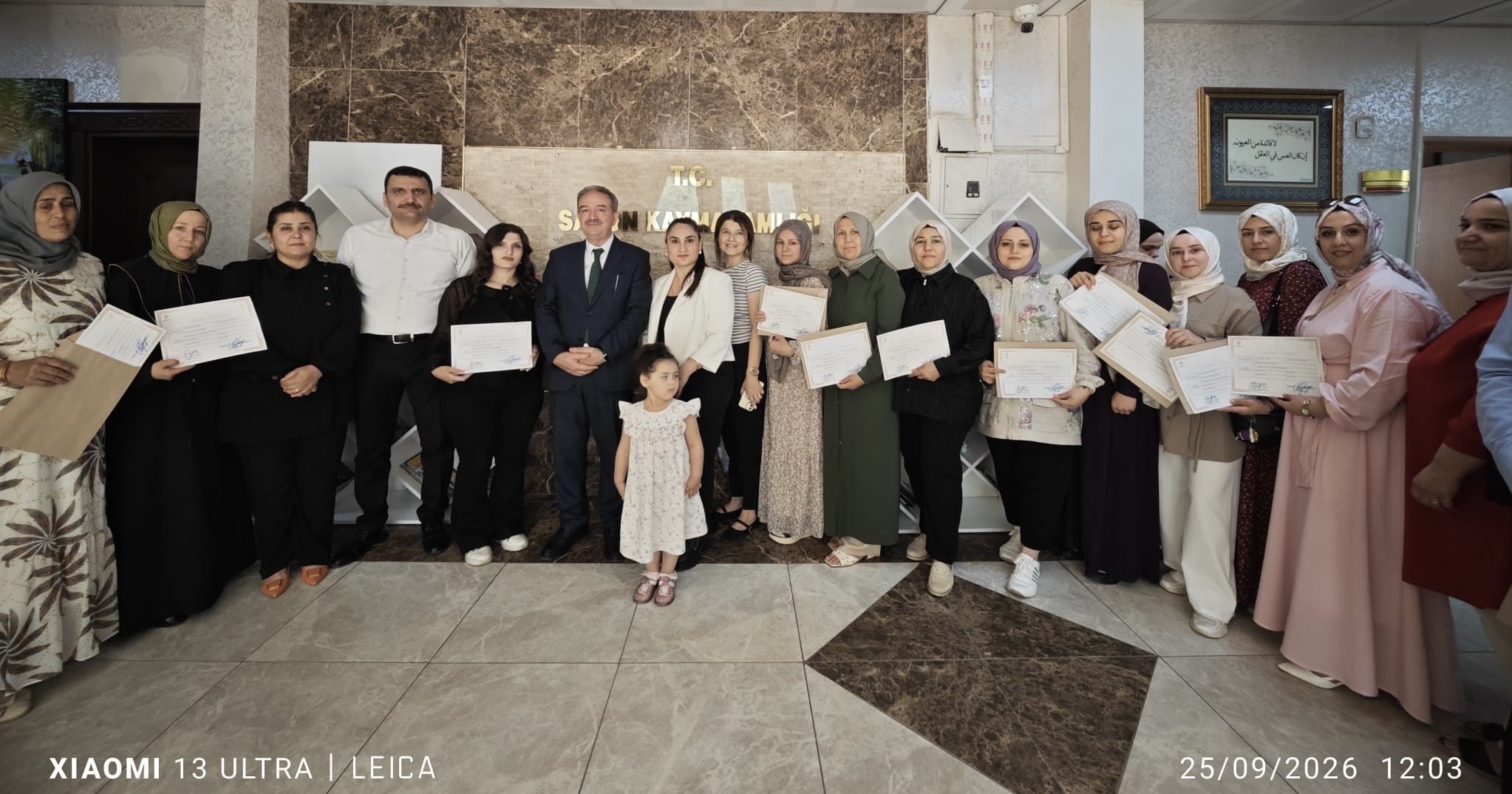 Sason ADEM Kursiyerlerine Yönelik Modüler Aile Eğitim Programı Tamamlandı