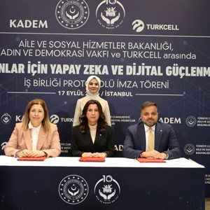"Kadınlar İçin Yapay Zeka ve Dijital Güçlenme İşbirliği Protokolü" İmza Töreni Düzenlendi - fotoğraf 1
