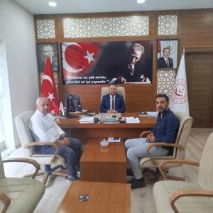 Gazimizden İl Müdürümüze Ziyaret - fotoğraf 1