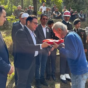 Kore Gazimiz Osman Basri Akbey’i son yolculuğuna uğurladık. - fotoğraf 2