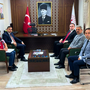 Şalpazarı Kaymakamı İhsan Mert Mutlu Makamında Ziyaret Edildi. - fotoğraf 1