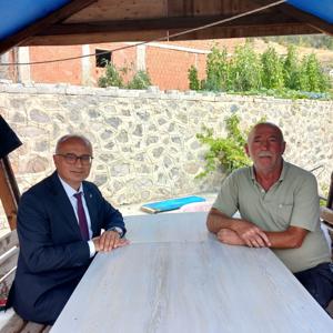 İl Müdürümüz Sayın Dr. Cengiz Maden, Kıymetli Gazimiz Gazi Kaanoğlu’nu Hanesinde Ziyaret Etti - fotoğraf 1