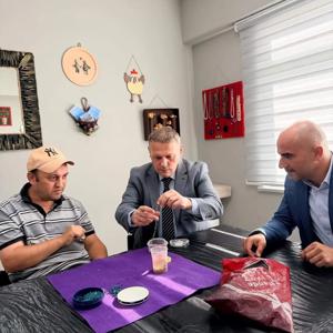 il Müdürü Sami Çift, Gündüzlü Bakım ve Rehabilitasyon Merkezini Ziyaret Etti - fotoğraf 2