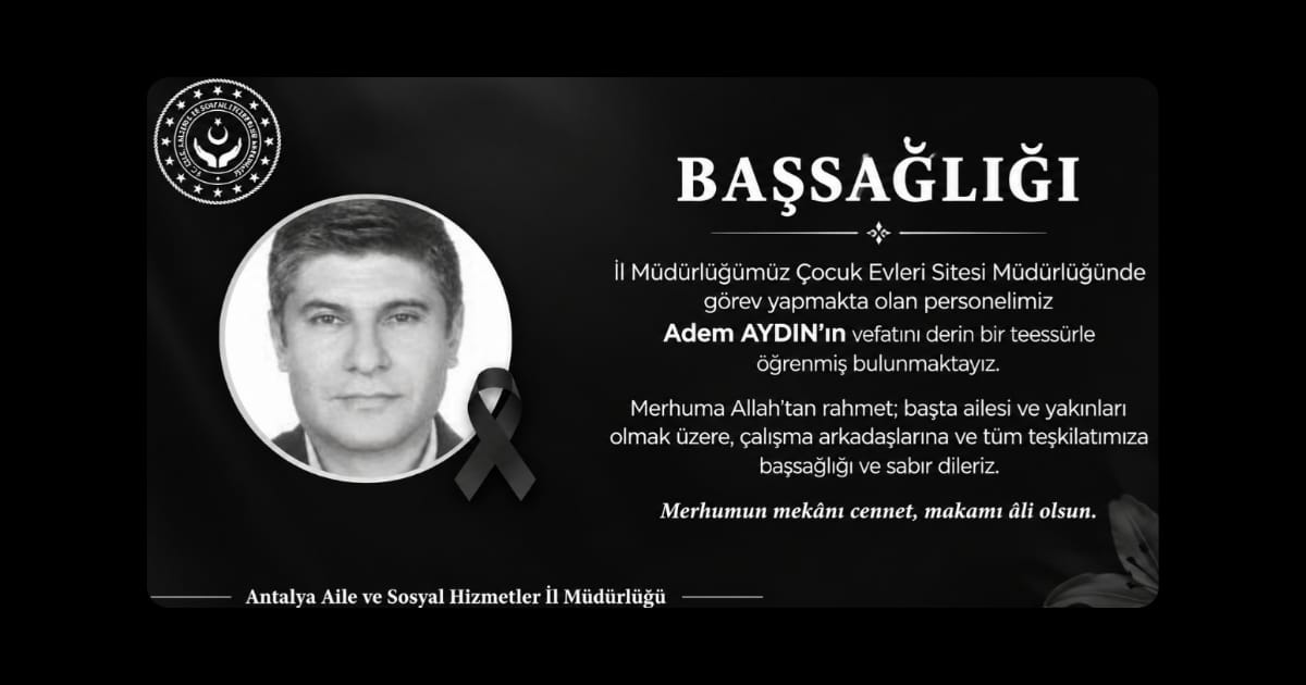 Vefat ve Başsağlığı