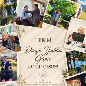 Kıymetli Büyüklerimizin Dünya Yaşlılar Günü’nü Kutluyoruz. - fotoğraf 1