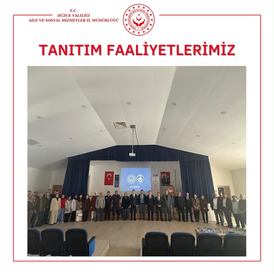 Yığılca’da Aile Odaklı Hizmetler ve Kadına Yönelik Şiddetle Mücadele Konusunda Bilgilendirme Programı Düzenlendi.