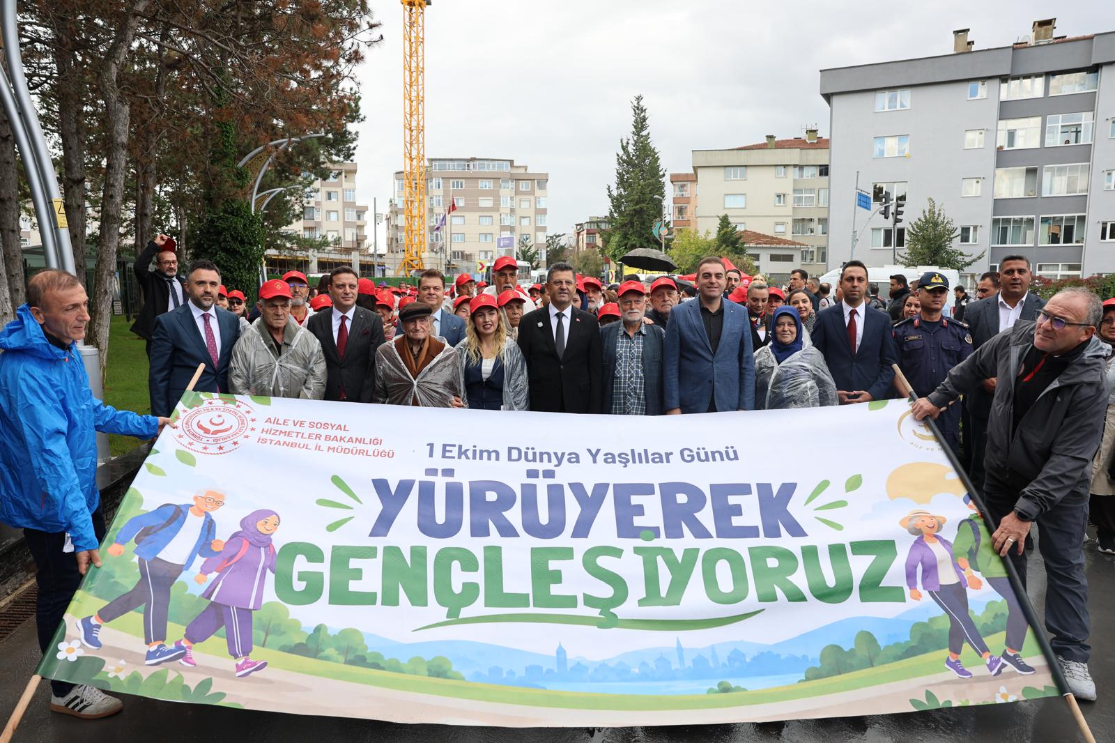 1 Ekim Dünya Yaşlılar Günü’nde Sağlık İçin Yürüyoruz 