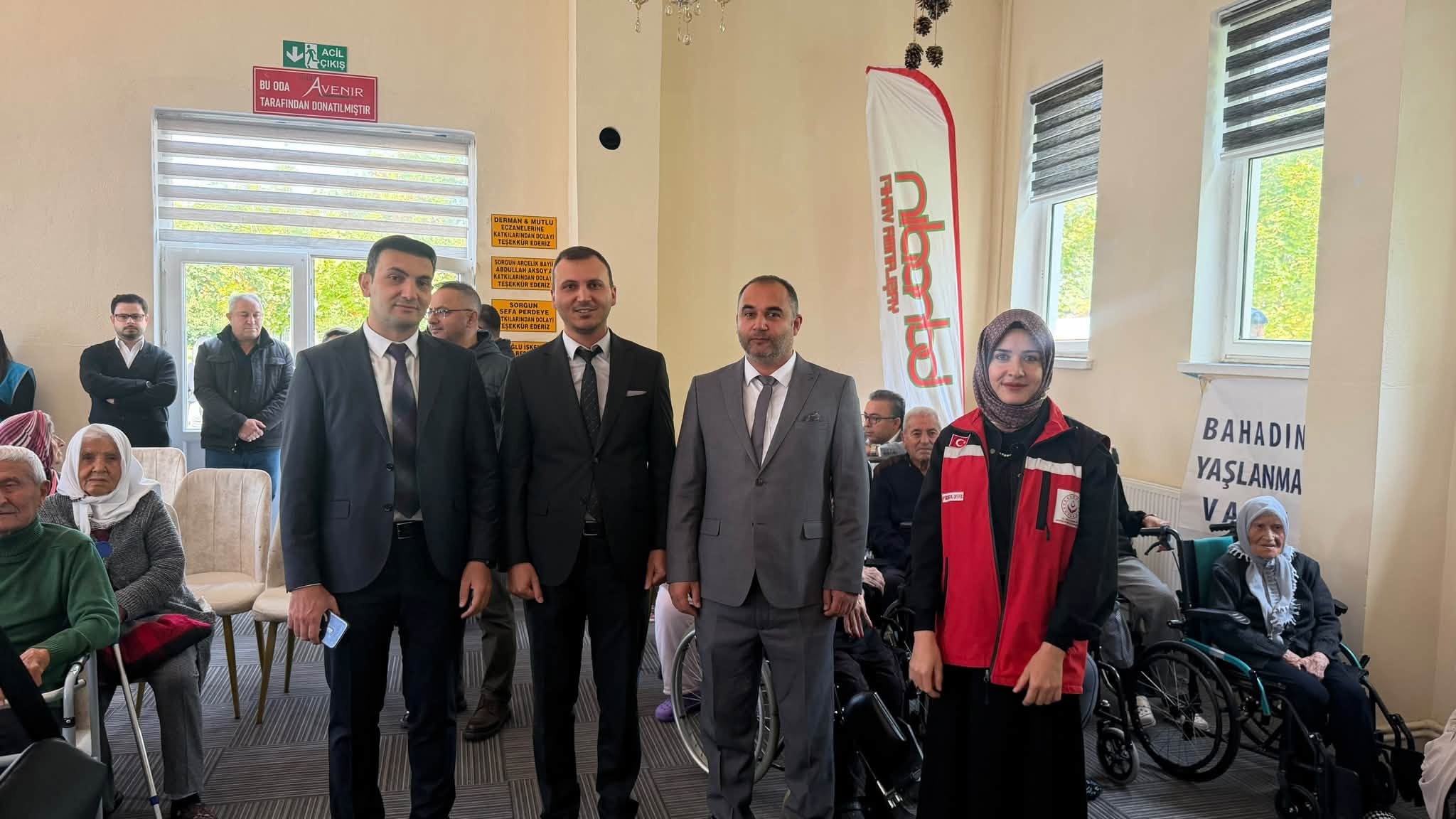 Sorgun Sosyal Hizmet Merkezi Müdürlüğümüzce Bahadın Yaşlı Bakım Merkezi ziyaret edildi.