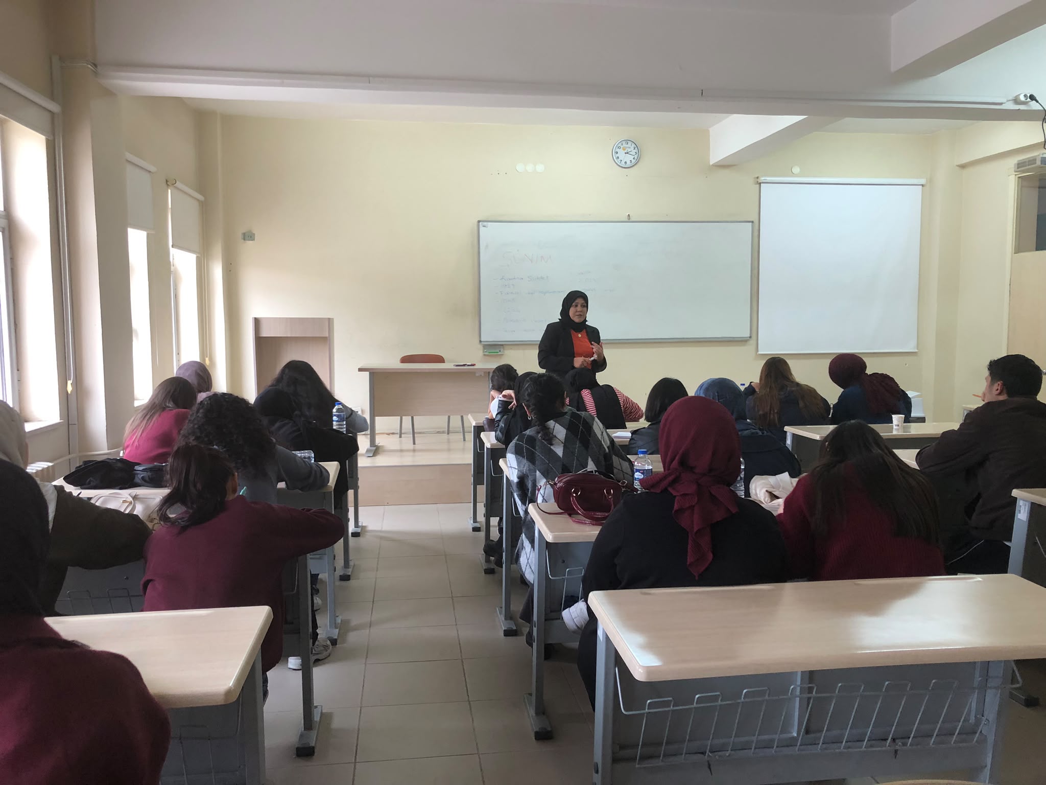 ŞÖNİM Tarafından Gümüşhane Üniversitesi Sosyal Hizmet Bölümü Öğrencilerine Eğitim Düzenlendi