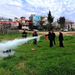Personellerimiz “Yangın Söndürme ve Müdahale” Konulu Eğitime Katıldı - fotoğraf 1