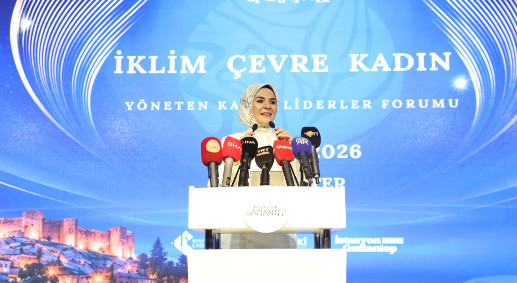 Bakanımız Mahinur Özdemir Göktaş İklim, Çevre, Kadın 2030 Yöneten Kadın Liderler Forumu"nda konuştu:
