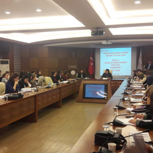 2018-2023 yıllarını kapsayan, Kadının Güçlenmesi Strateji Belgesi ve Eylem Planı Birinci İzleme Değerlendirme Toplantısı gerçekleştirildi. - fotoğraf 2