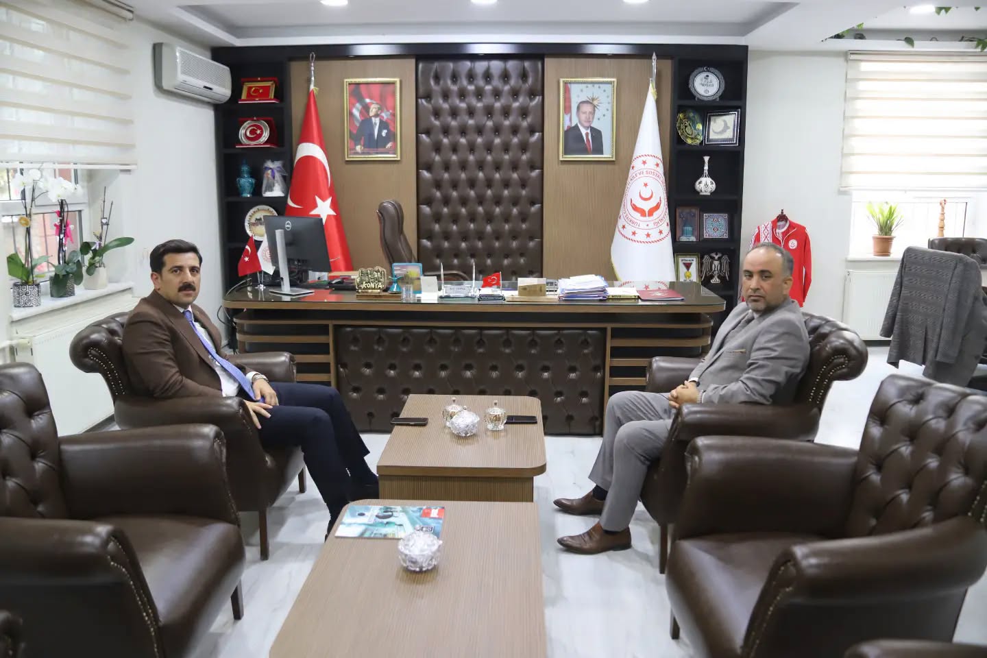 Karapınar Kaymakamımızdan İl Müdürümüze Ziyaret
