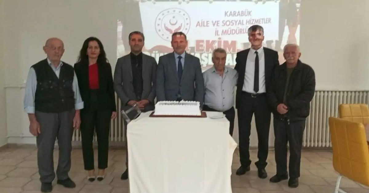 Karabük Yücel Huzurevi ev sahipliğinde 1  Ekim Dünya Yaşlılar Günü vesilesiyle yaşlılarımıza yönelik düzenlenen organizasyonunda biraraya gelindi.
