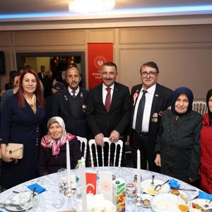19 Eylül Gaziler Günü'nün 105. yıl dönümü münasebetiyle yemek programı icra edilmiştir. - fotoğraf 2