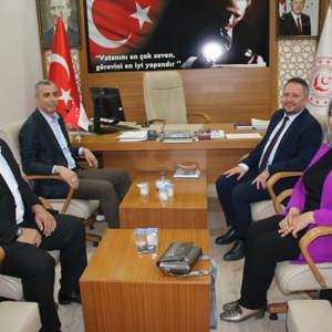 MHP Siirt İl Başkanlığından İl Müdürlüğümüze Ziyaret - fotoğraf 1
