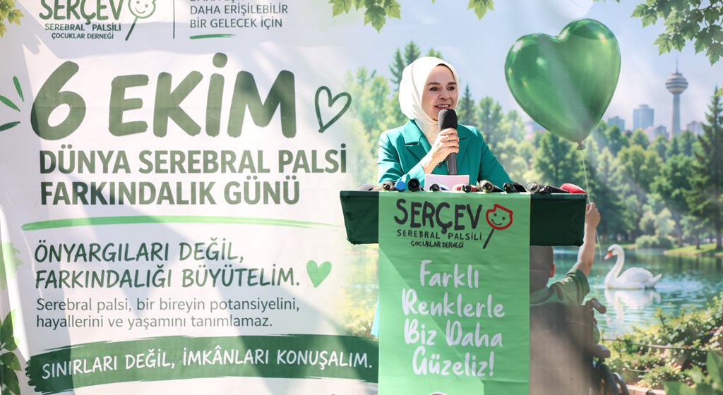 Aile ve Sosyal Hizmetler Bakanımız Göktaş, "6 Ekim Dünya Serebral Palsi Farkındalık Günü" etkinliğinde konuştu