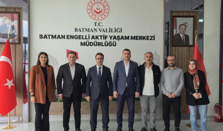 Engelli Aktif Yaşam Merkezi Personeliyle İş ve İşlemler Değerlendirildi