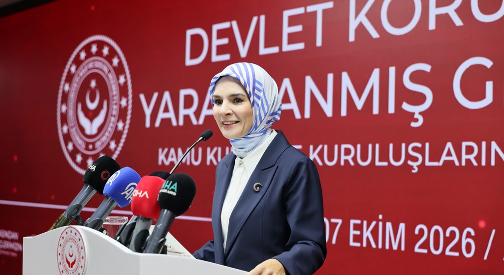 Bakanımız Göktaş, devlet korumasındaki gençlerin kamu kurumlarına yerleştirilmesi töreninde konuştu