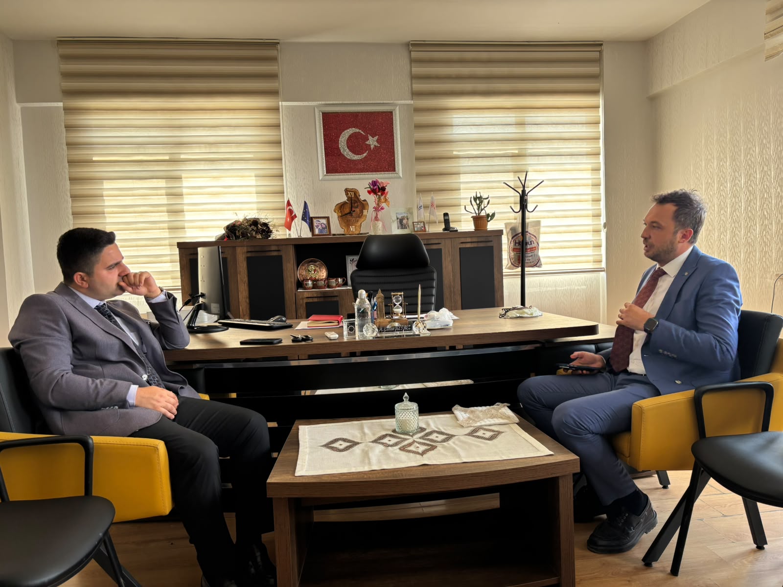 Vali Yardımcımız Sayın Eray GÜRSOY ve İl Müdürümüz Sayın Çetin TUTAŞ, Saraç Mehmet Çok Amaçlı Toplum Merkezi’ni Ziyaret Etti