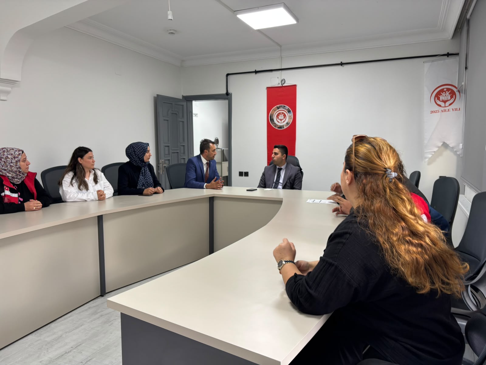 Vali Yardımcımız Sayın Eray GÜRSOY ve İl Müdürümüz Sayın Çetin TUTAŞ, Aile Akademisi’ni Ziyaret Etti