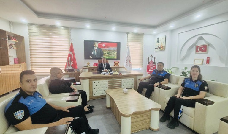 Toplum Destekli Polislik Şube Müdürlüğünden İl Müdürlüğümüze Ziyaret …