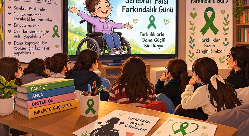 Turhal Çocuk Evleri Sitesinde "Serebral Palsi Farkındalık Günü" Etkinliği Düzenlendi
