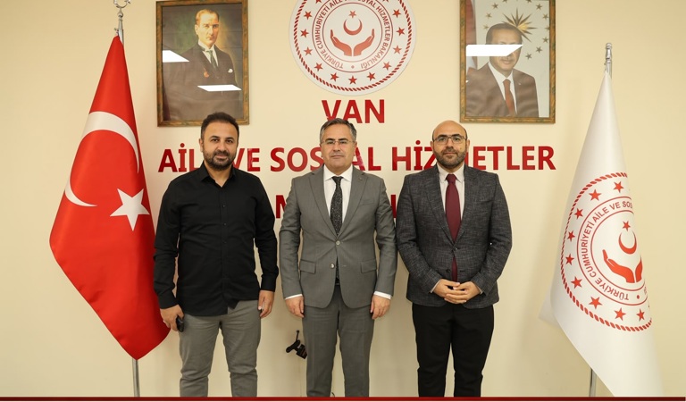 Anadolu Ajansı Van Bölge Müdürlüğü’nden İl Müdürümüz Sn. Vefa Akdoğan'ı Ziyaret